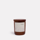 Large pure soy candle in Sacred Wood scent by Wilde Aroma