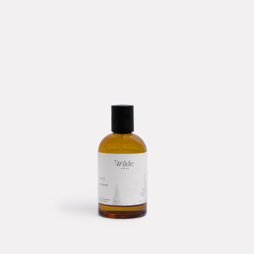 Room and Linen Spray in Christmas scent by Wilde Aroma