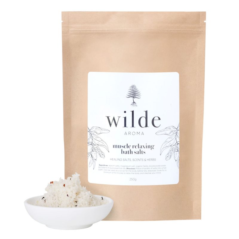 Muscle relaxing bath salts Wilde Aroma